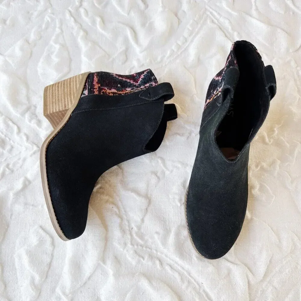 Toms Constance Bootie Size 8 New